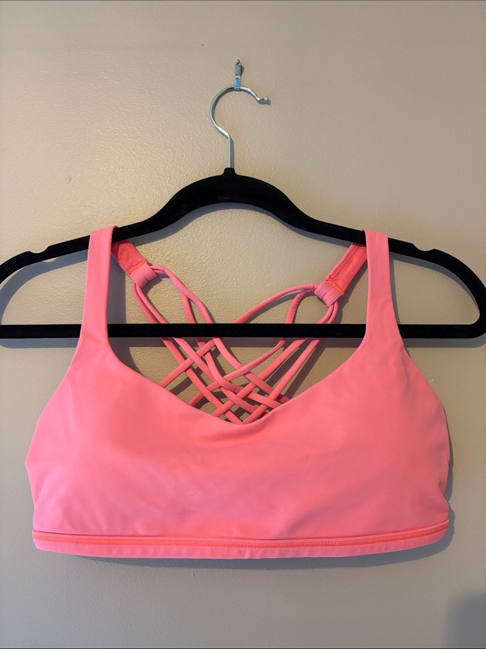 Lululemon Pink Free To Be Sports Bra